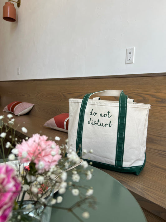Custom Text Embroidery on Your Tote (Bag Not Included)
