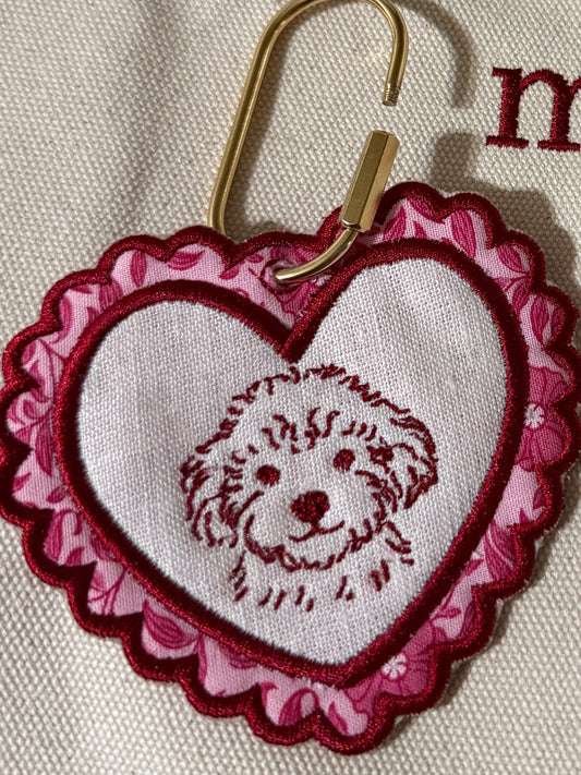 Custom Pet Portrait Charm