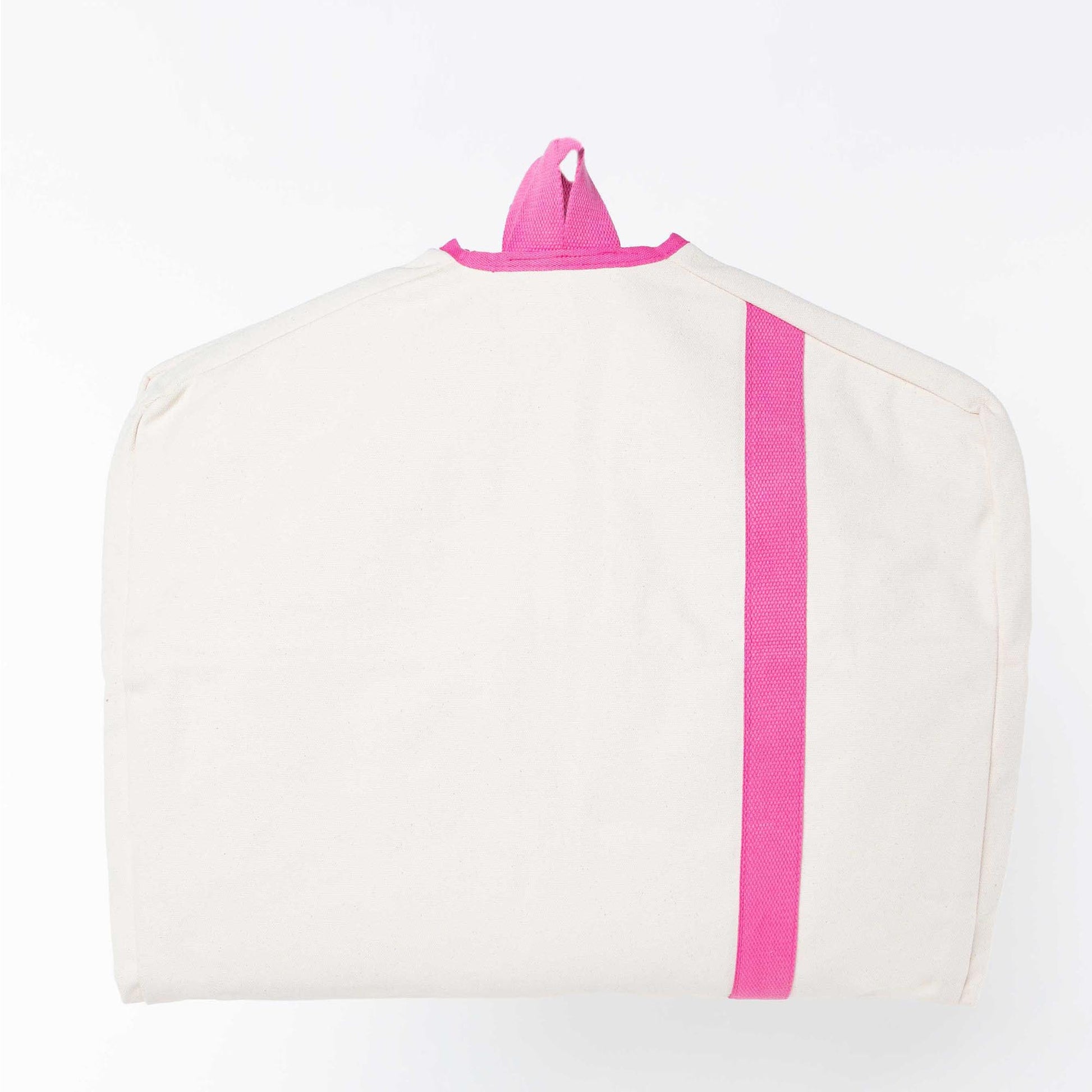 White and Pink Heavy Duty Garment Bag