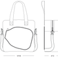 Personalized Pickleball Bag with Name or Monogram, Custom Monogrammed Pickleball Bag, Bag to hold Pickleball Paddles, Paddles Carrier
